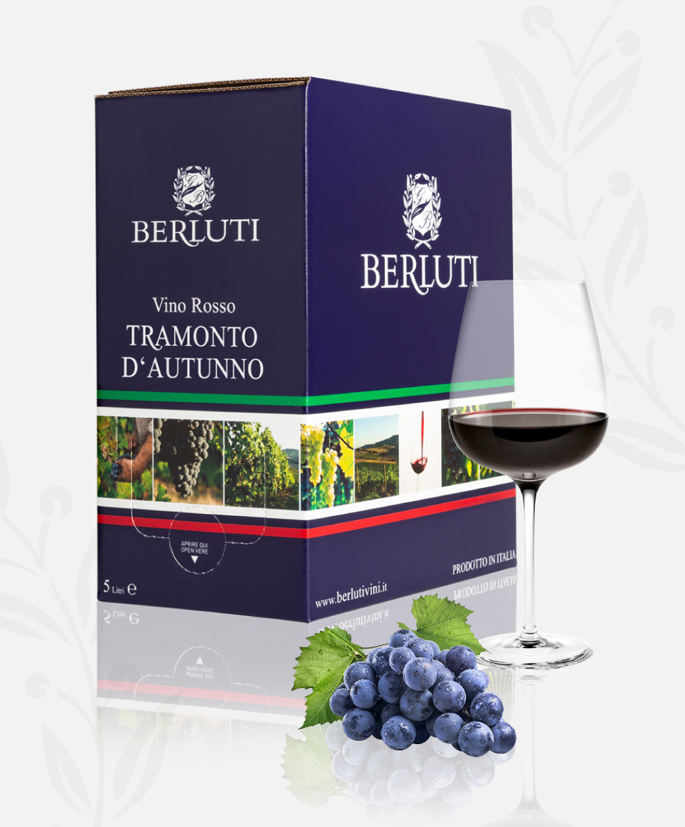Vino Rosso tramonto d'autunno 5l bag in box